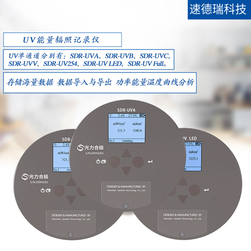 UV-SPEEDRE系列 單通道UV能量計
